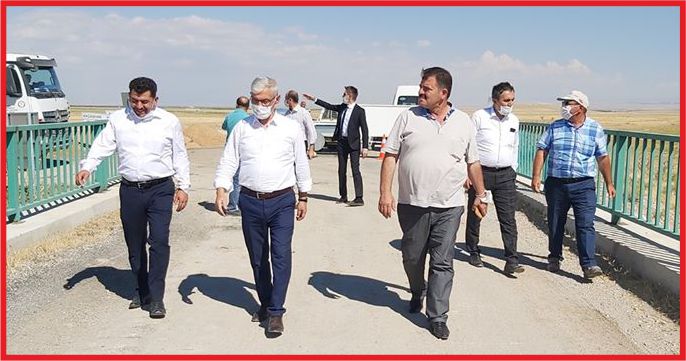 YOL ÇALIŞMALARI İNCELENDİ