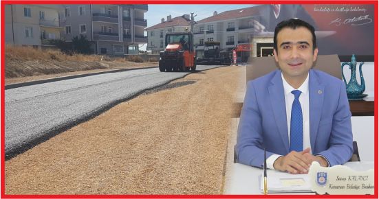 “YOL ÇALIŞMALARINI ARALIKSIZ SÜRDÜRÜYORUZ”