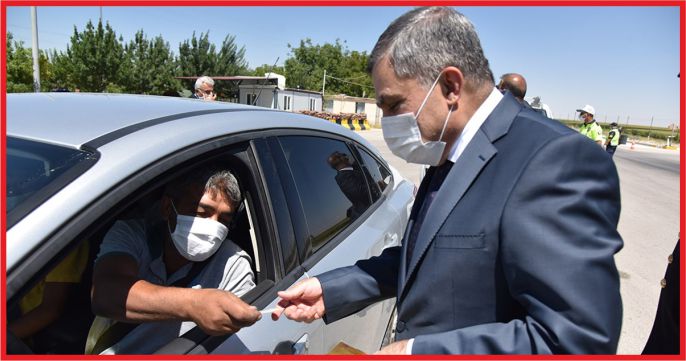 YOL GÜZERGÂHLARINDA DENETİM YAPILDI