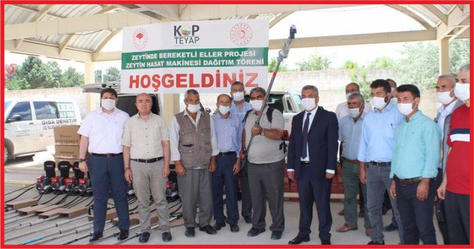 ‘ZEYTİNDE BEREKETLİ ELLER’E’ DESTEK