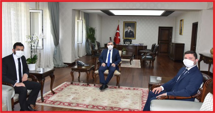 ZİRAAT KATILIM BANKASINDAN VALİ IŞIK’A ZİYARET