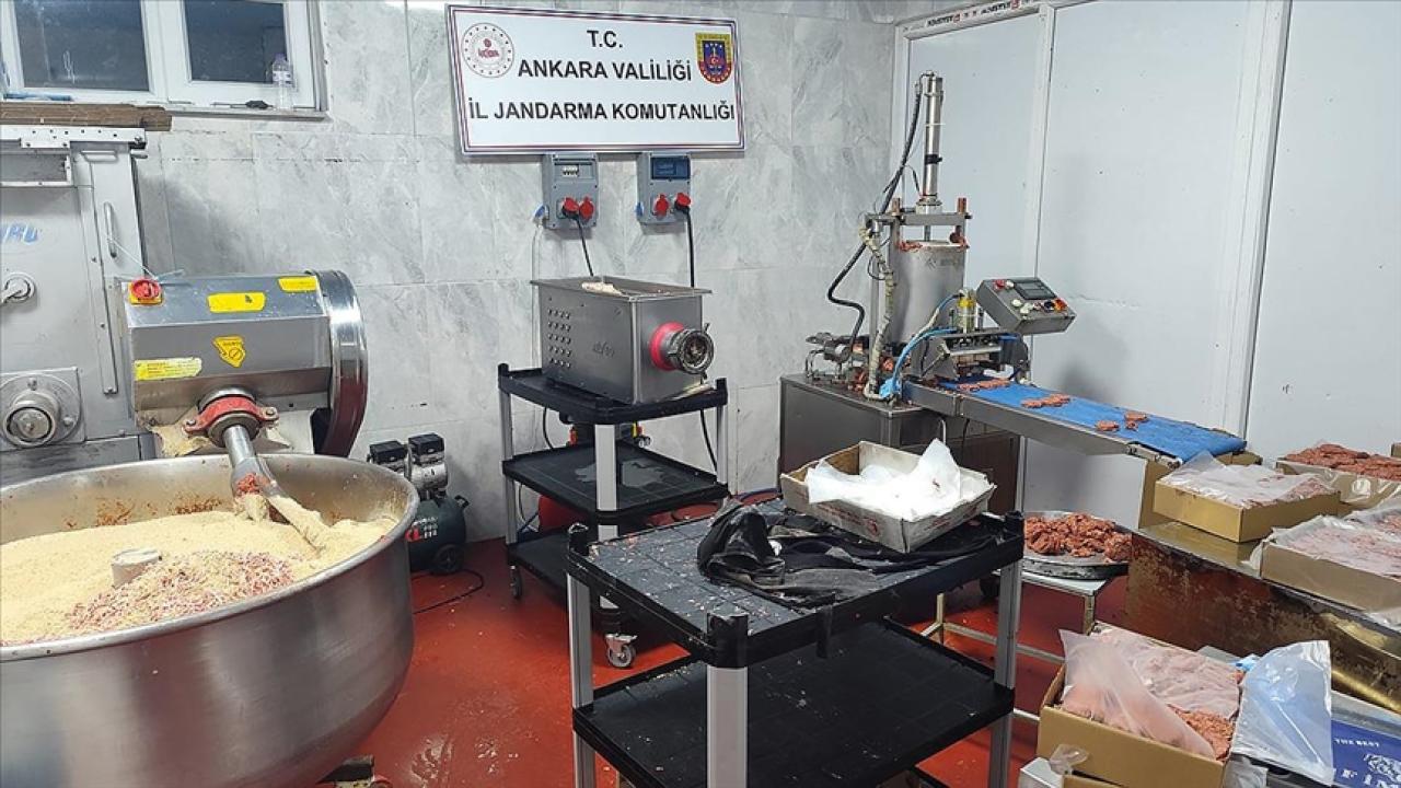 17 ton bozuk et ele geçirildi