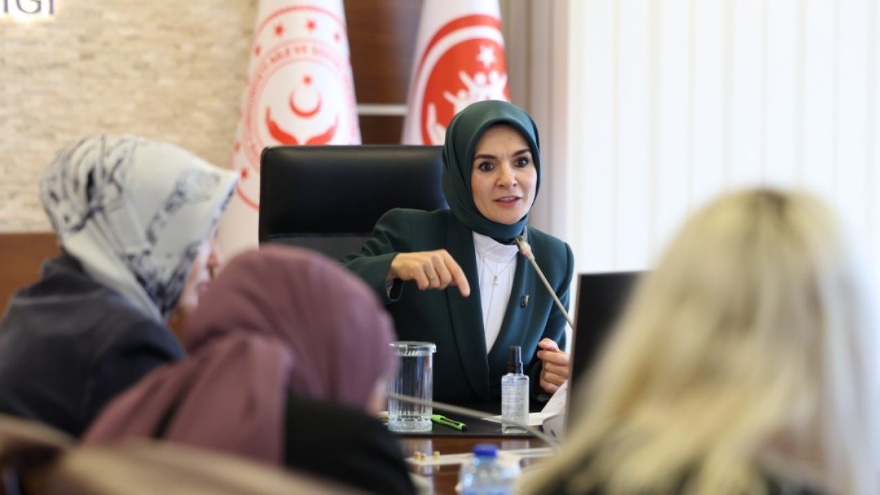 Aile ve Sosyal Hizmetler Bakanı Göktaş, sivil toplum kuruluşlarının temsilcileriyle görüştü: