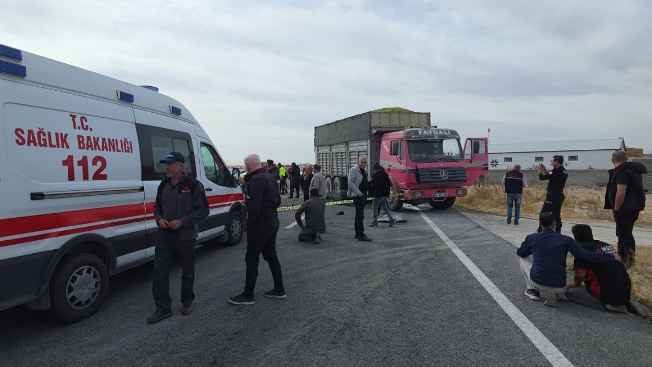Aksaray'da kamyonla çarpışan otomobildeki 3 kardeş öldü
