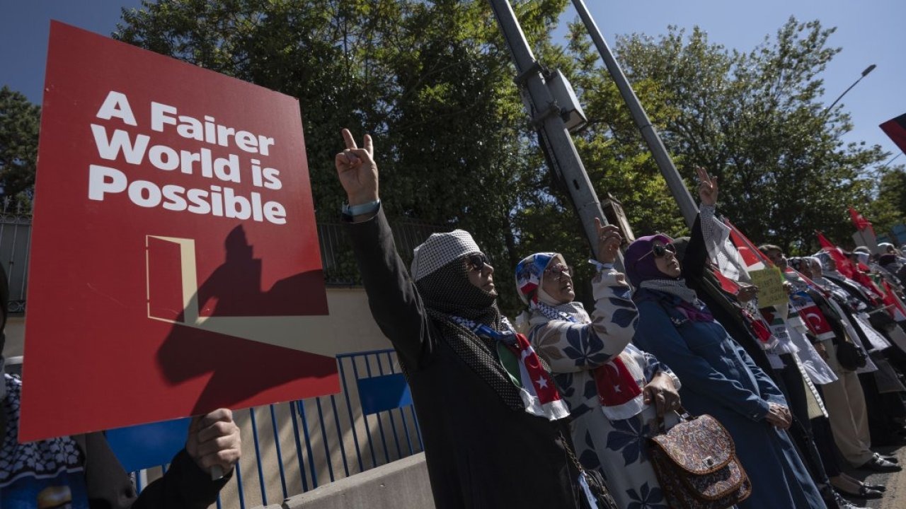 Ankara'da "Gazze İçin Sessiz Çığlık" etkinliği düzenlendi