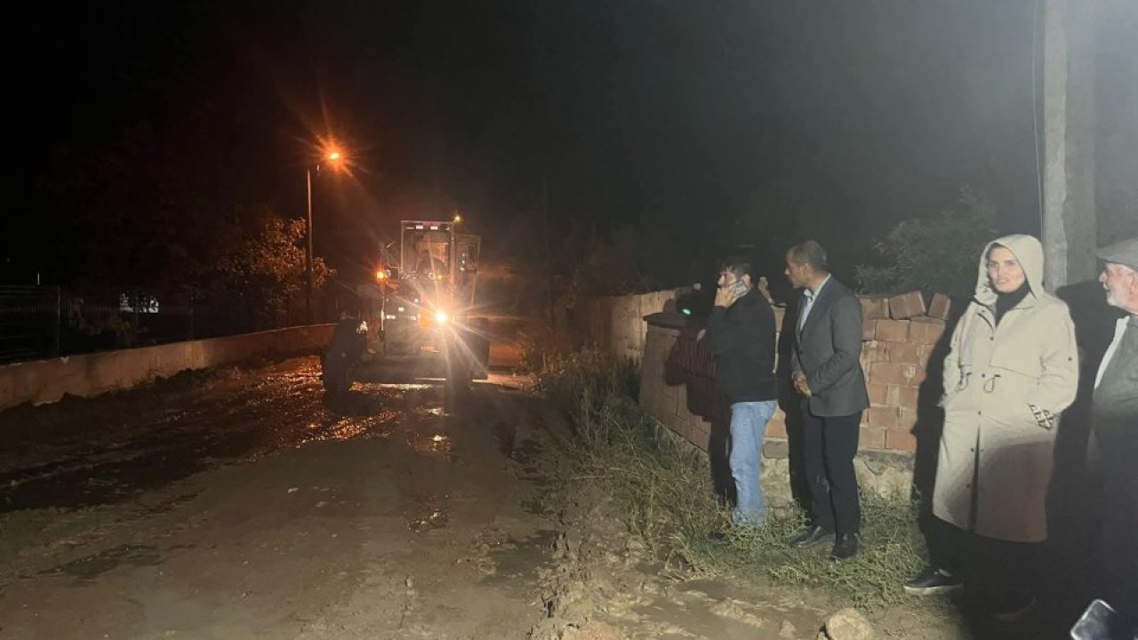 Bahşılı'da sağanak etkili oldu