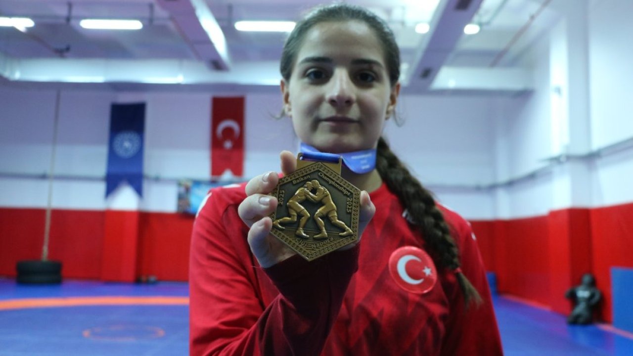 Balkan şampiyonu Elif Sude, yeni madalyalara odaklandı