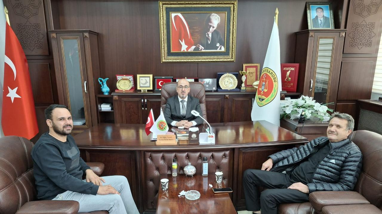 Başkan Oğuz'dan Başkan Oktay'a ziyaret