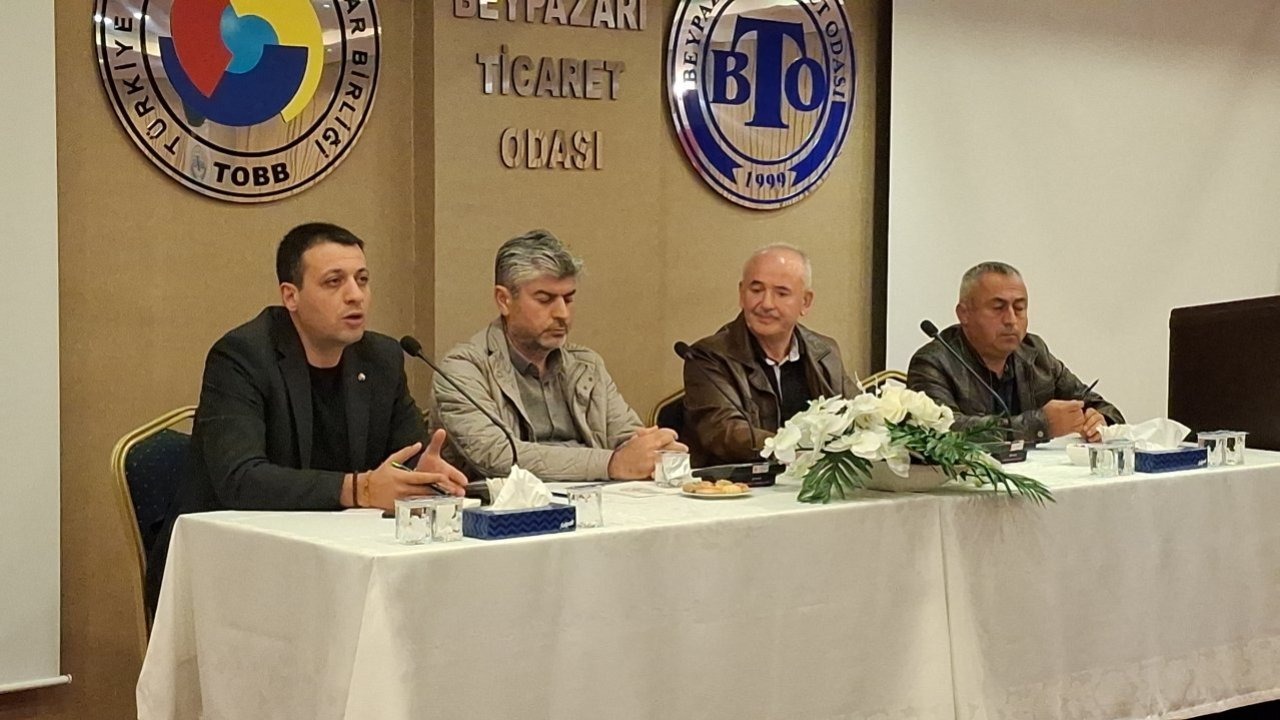 Beypazarı ilçesinde tarım alanında istişare toplantısı yapıldı