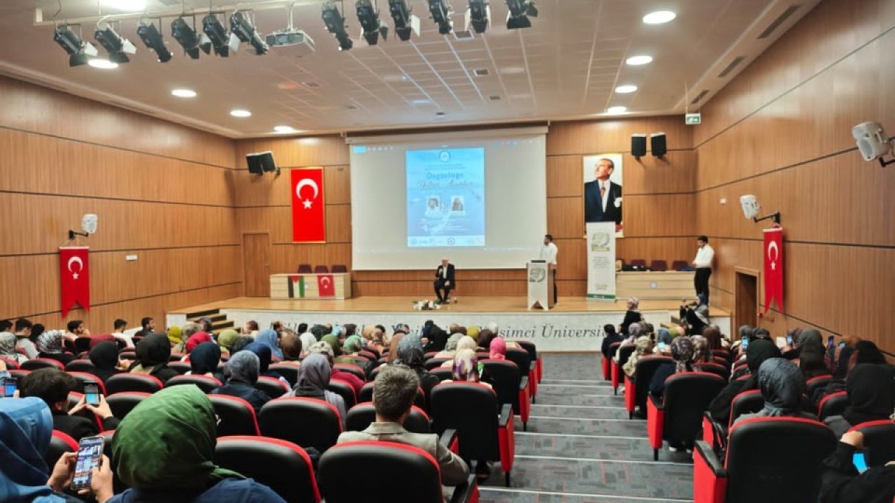 Çankırı Karatekin Üniversitesinde Mavi Marmara ve Sumud Filosu anlatıldı