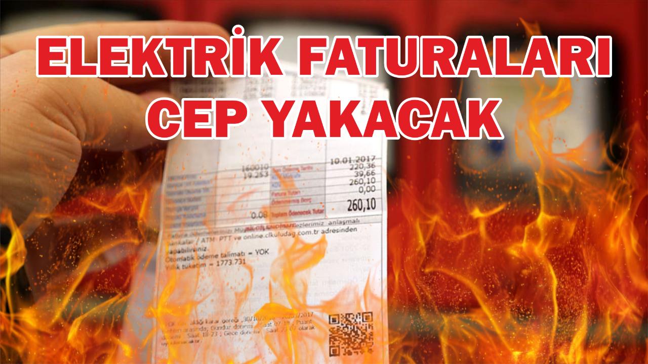 Elektrik faturaları cep yakacak