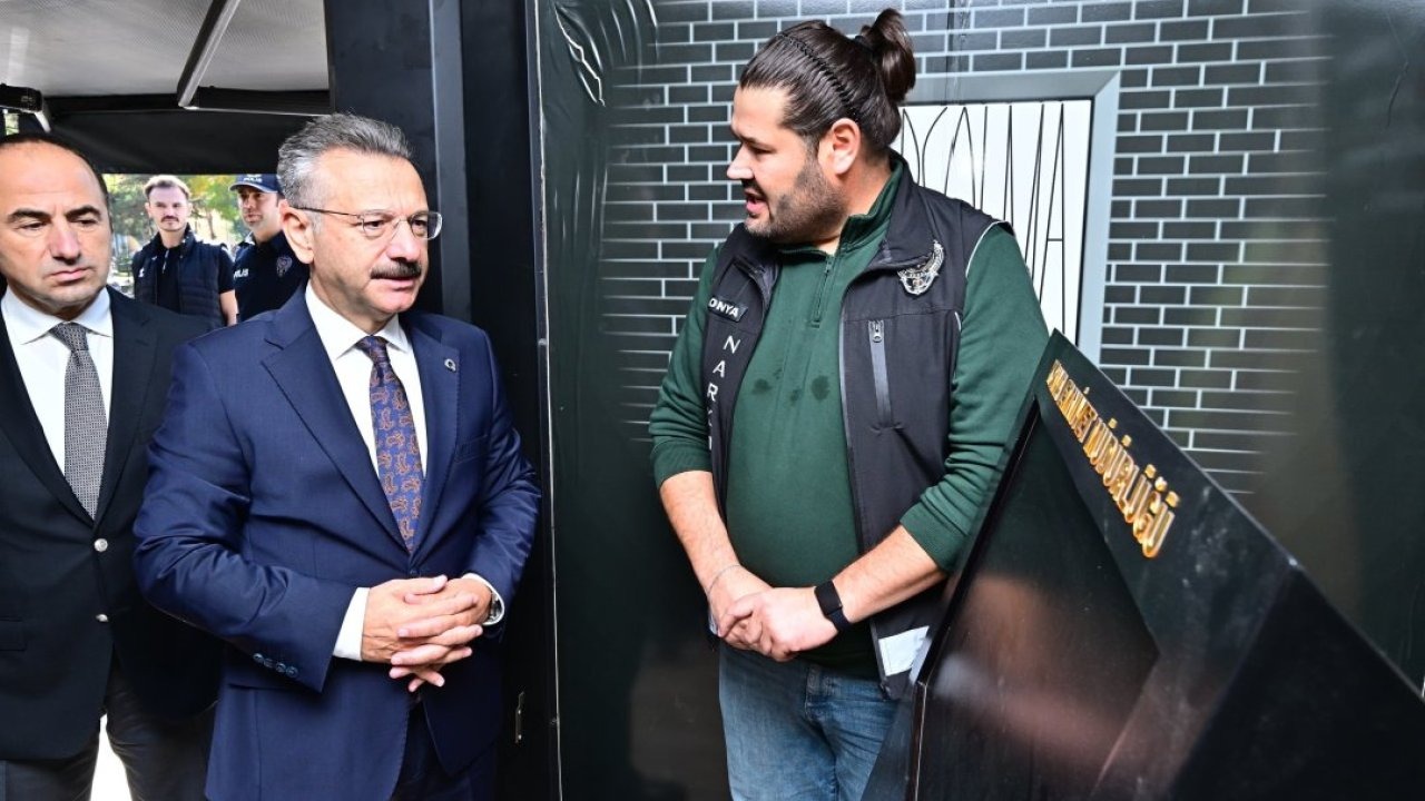 Eskişehir Valisi Aksoy narko tırı ziyaret etti