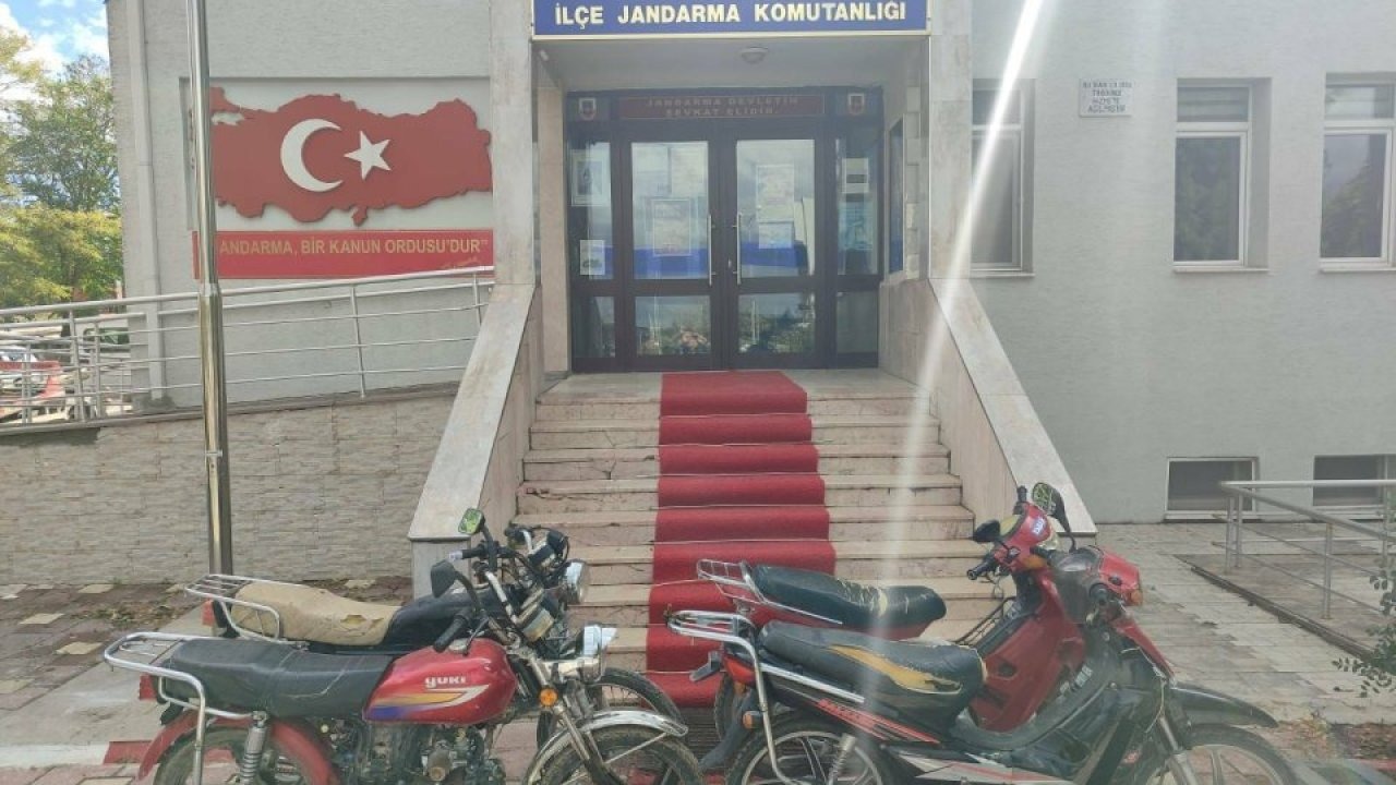 Eskişehir'de motor ve şase numaraları silinmiş 4 motosiklet ele geçirildi