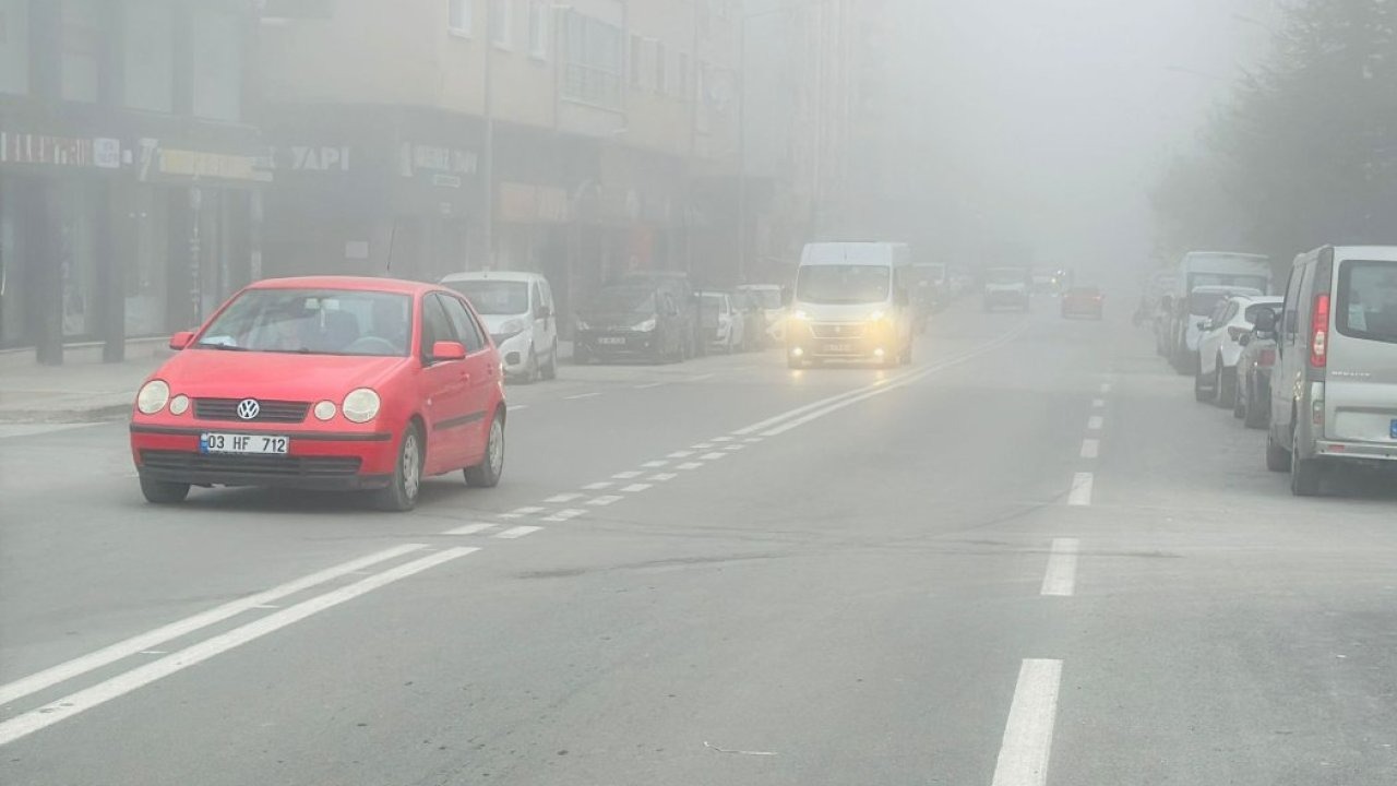 Eskişehir'de sis etkili oldu