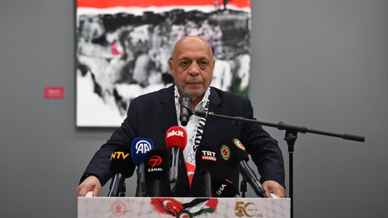 HAK-İŞ, "Bütün Renkler Gazze'ye Bağış Sergisi" düzenledi