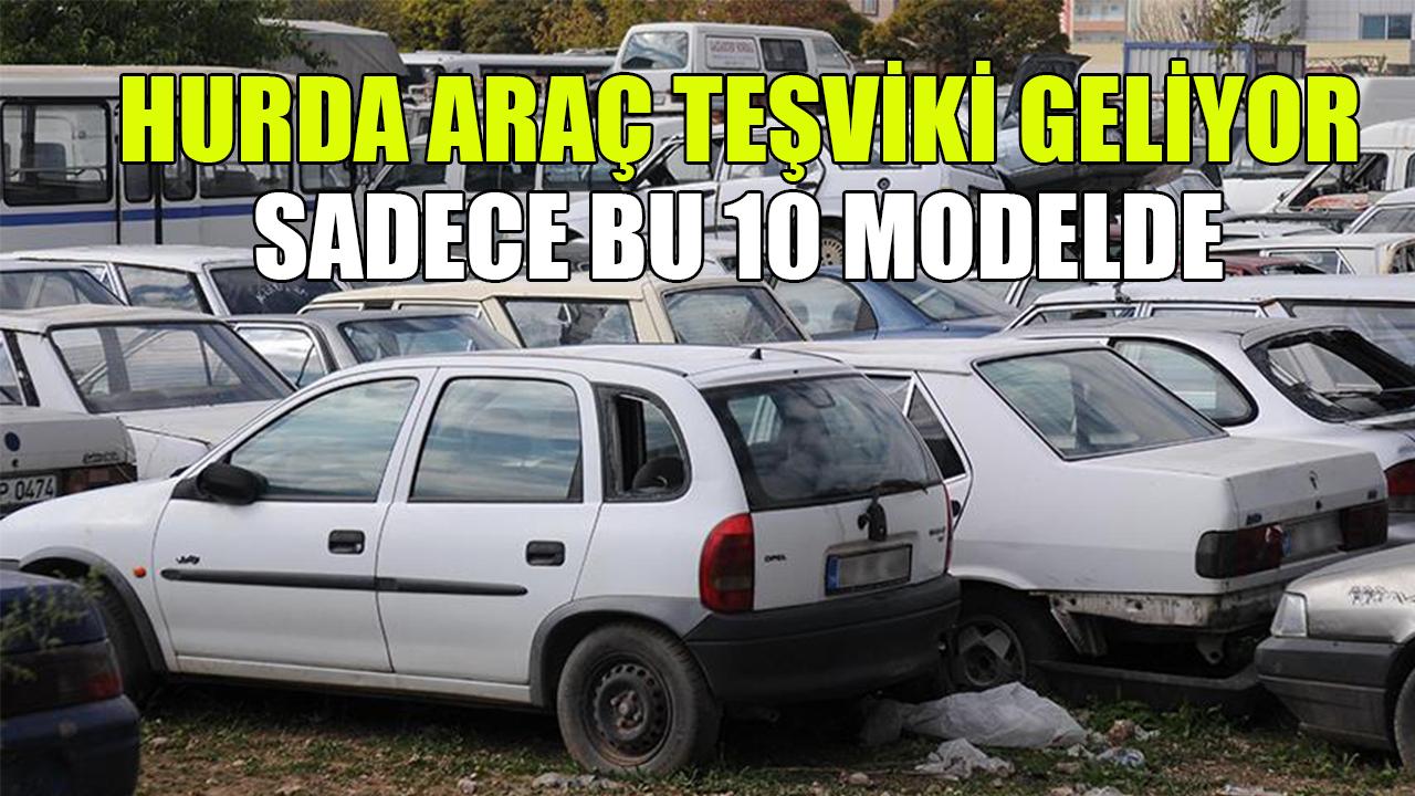 Hurda araç teşviki geliyor