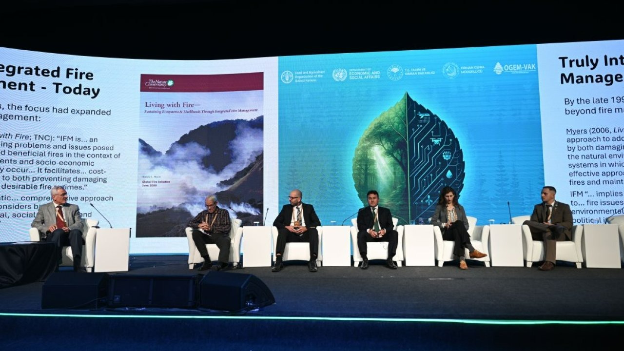 İstanbul Orman İnovasyon Haftası etkinliğinde ormanların yangınlara direncini artırma çalışmaları tartışıldı
