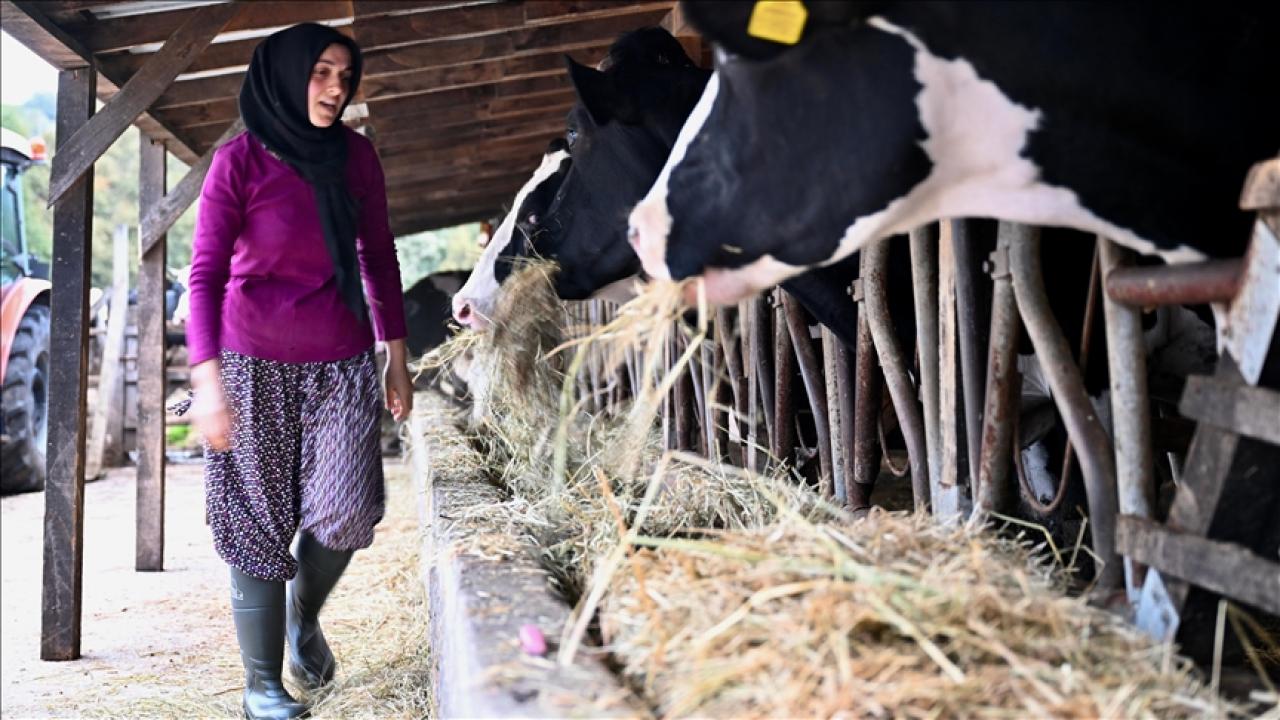 Kadın girişimci devlet desteğiyle kurduğu çiftlikle hedef büyüttü