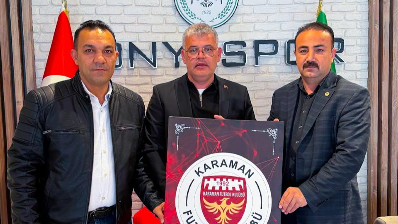Karaman FK’dan Konyaspor’a ziyaret