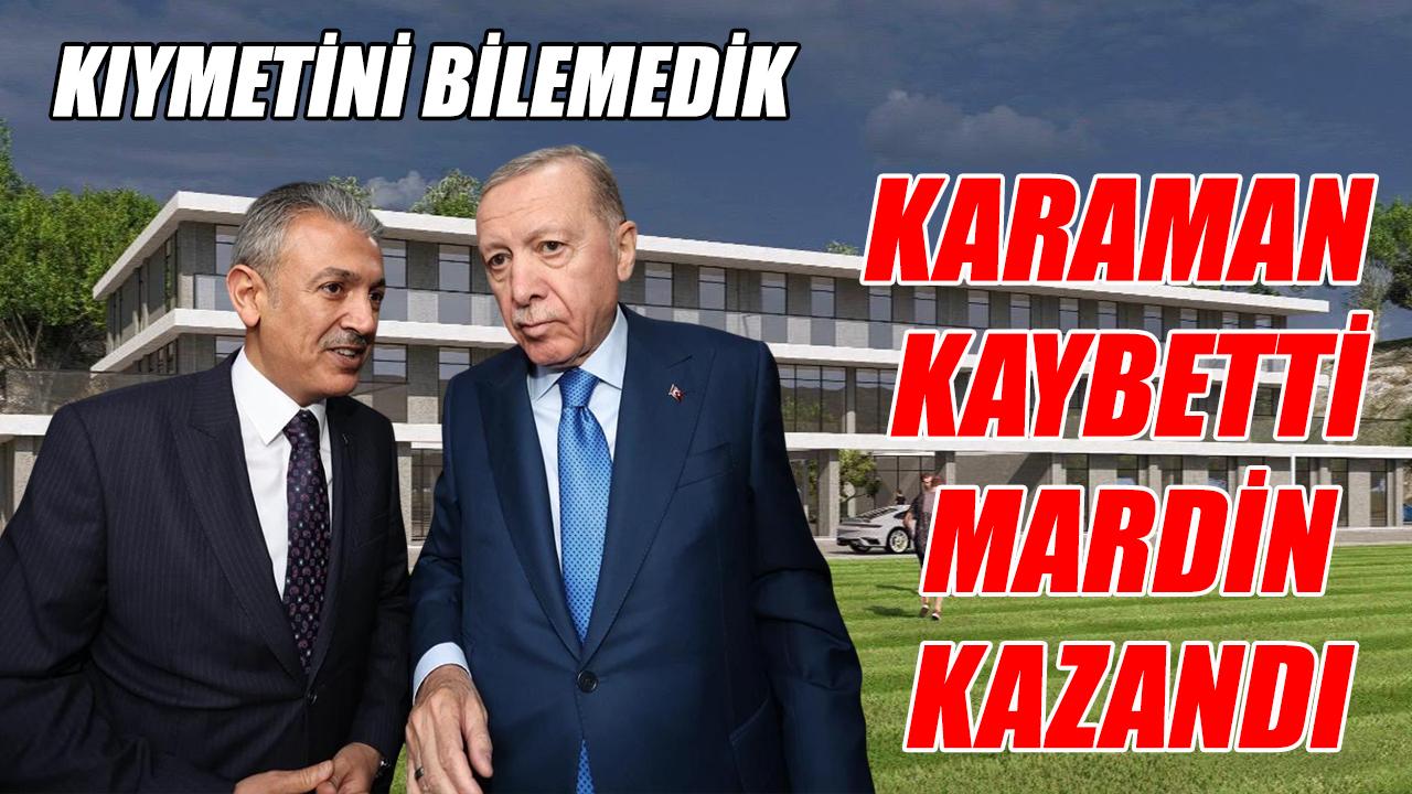 Karaman kaybetti - kıymetini bilemedik