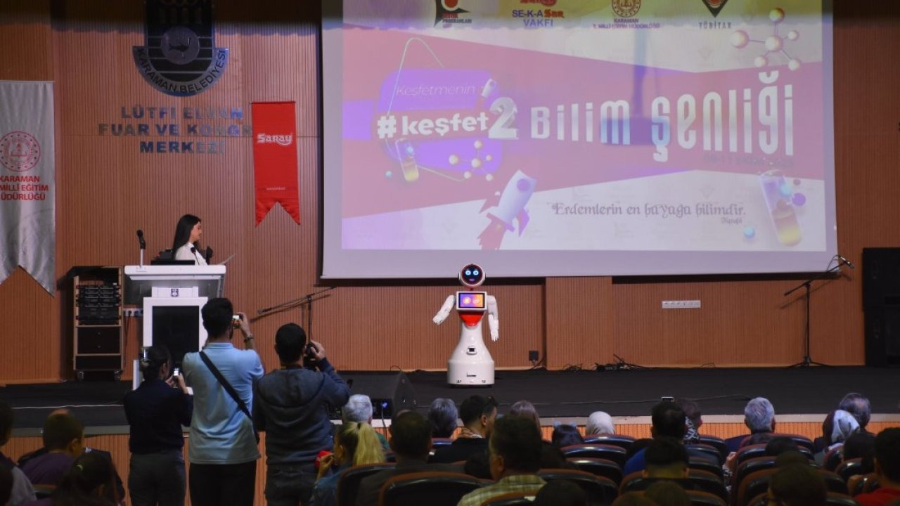 Karaman&#039;da 2. Bilim Şenliği açılış programı düzenlendi