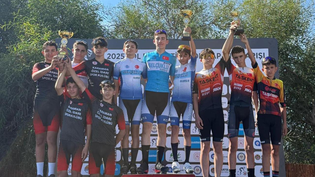 Karamanlı pedallardan büyük başarı