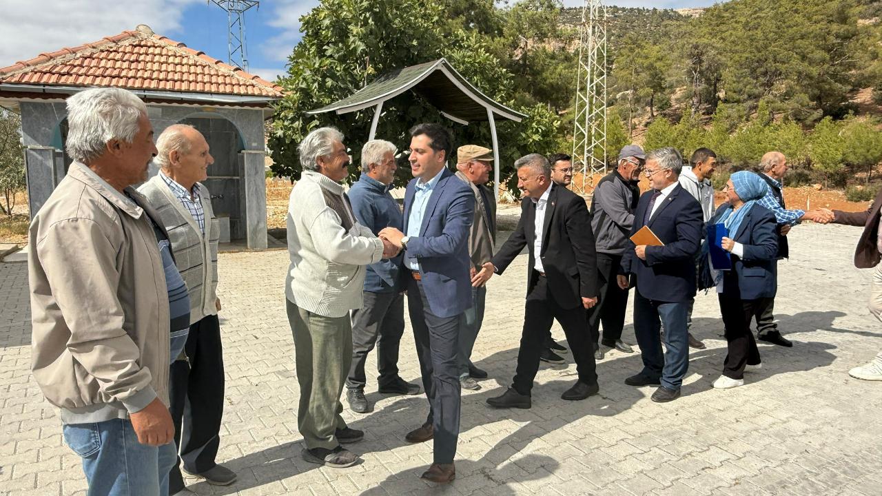Kaymakam Almalı’dan köy ziyaretleri