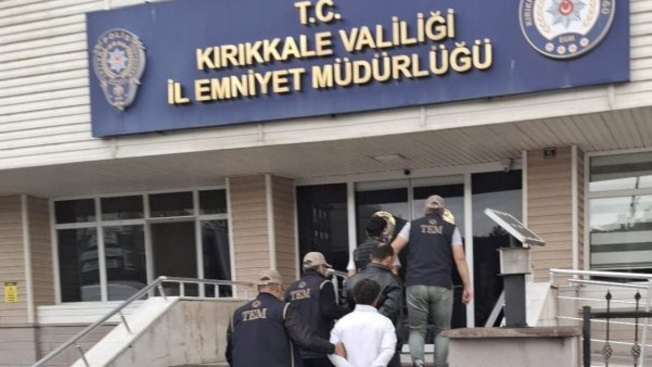 Kırıkkale&#039;de terör örgütü PKK/KCK&#039;ya yönelik operasyonda 3 zanlı yakalandı