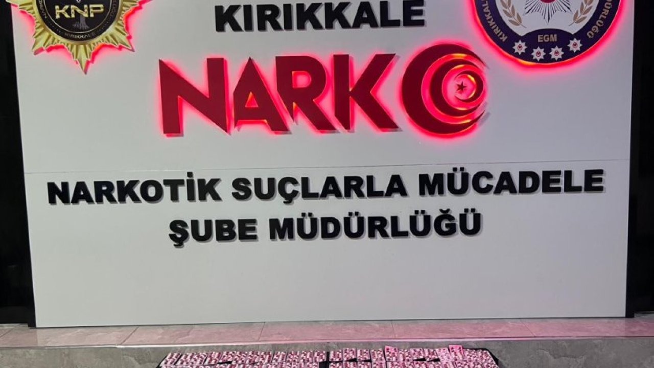 Kırıkkale&#039;de uyuşturucu operasyonunda yakalanan 1 şüpheli tutuklandı