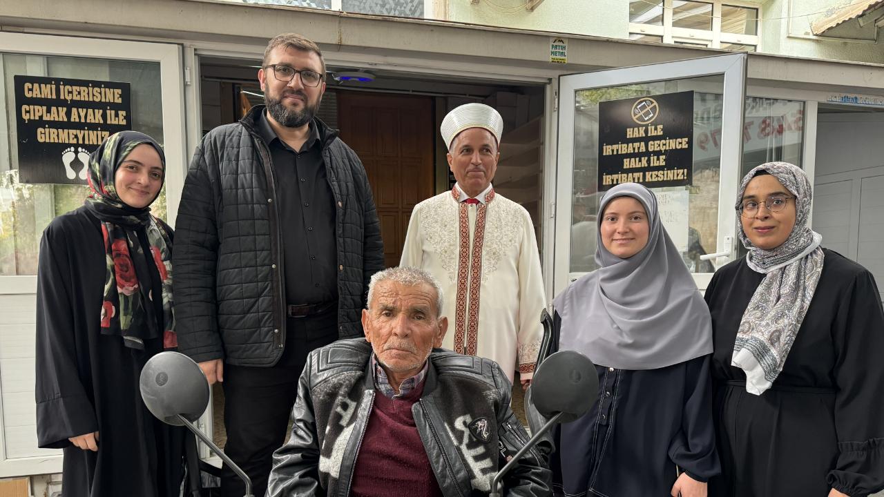 KMÜ&#039;lü öğrencilerden engellilere destek