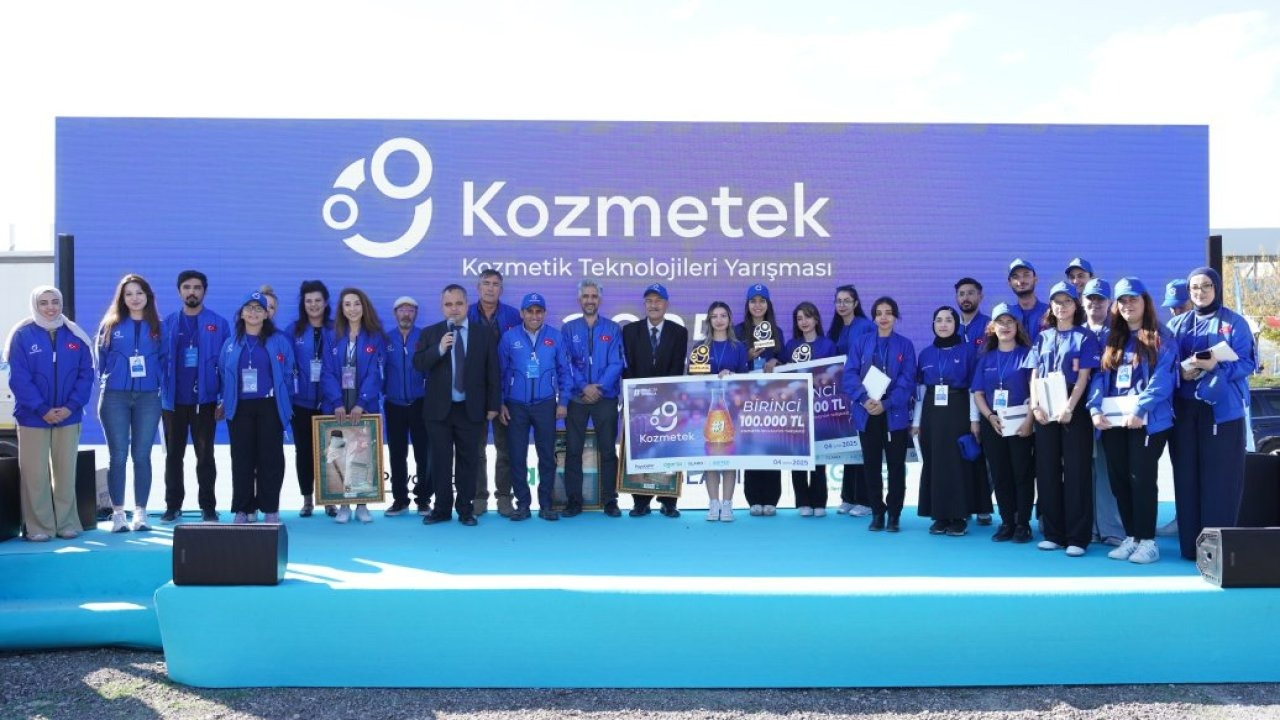 Kozmetik Teknolojileri Yarışması Ankara&#039;da gerçekleştirildi