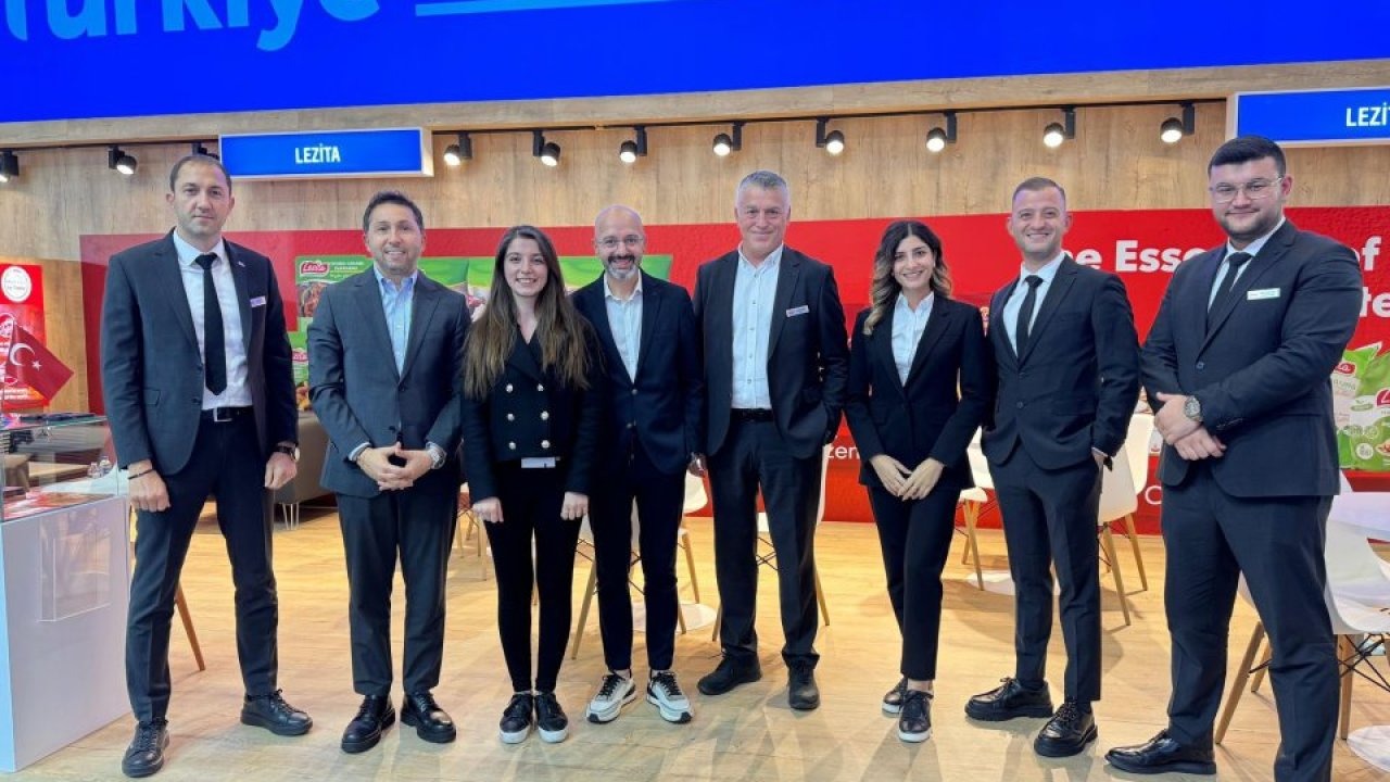 Lezita yenilikçi ürünlerini Anuga Fuarı'nda Avrupa ile buluşturdu