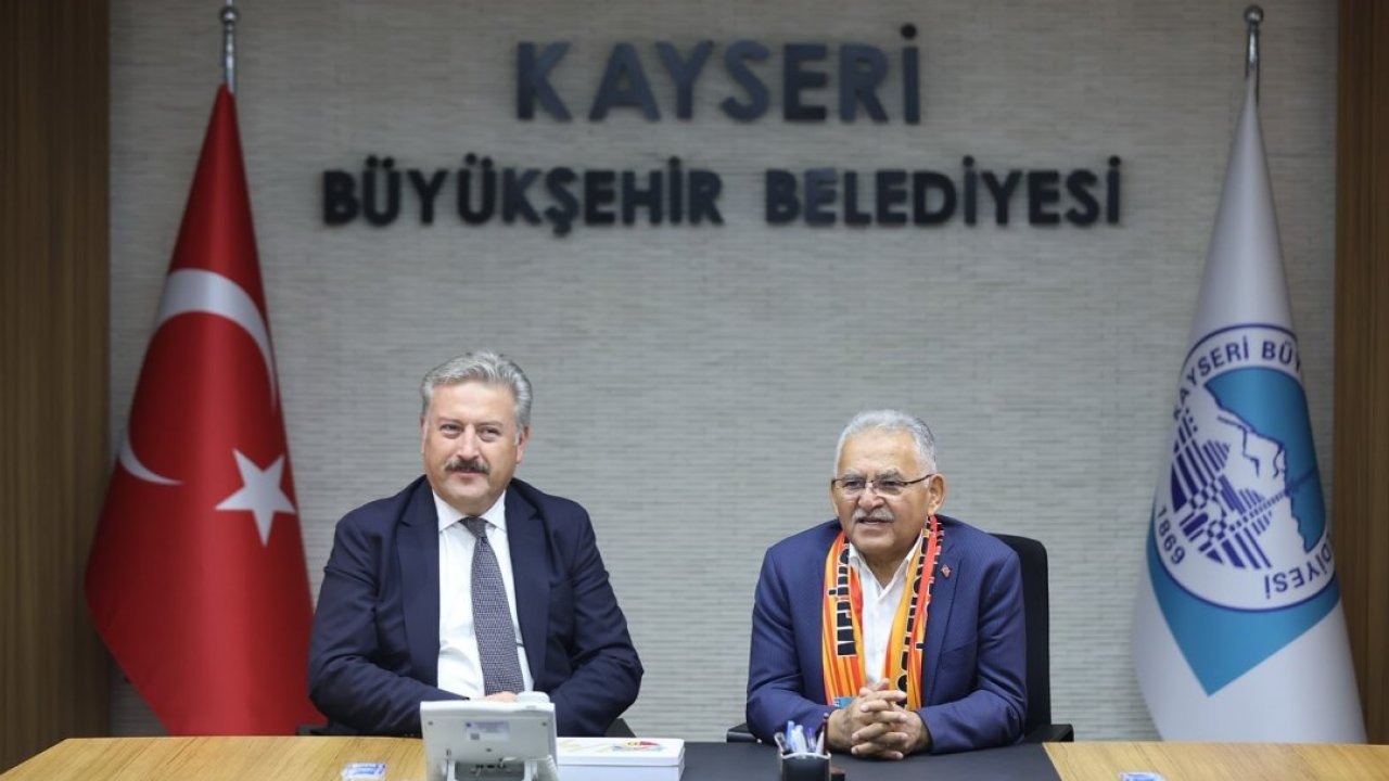 Melikgazi Kayseri Kadın Basketbol Takımı&#039;ndan Büyükkılıç&#039;a ziyaret