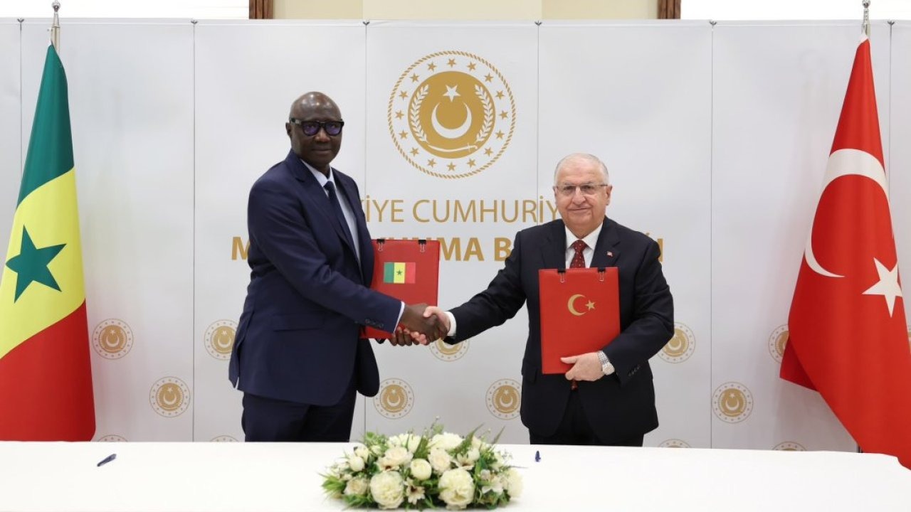 Milli Savunma Bakanı Güler, Senegalli mevkidaşı Diop ile görüştü