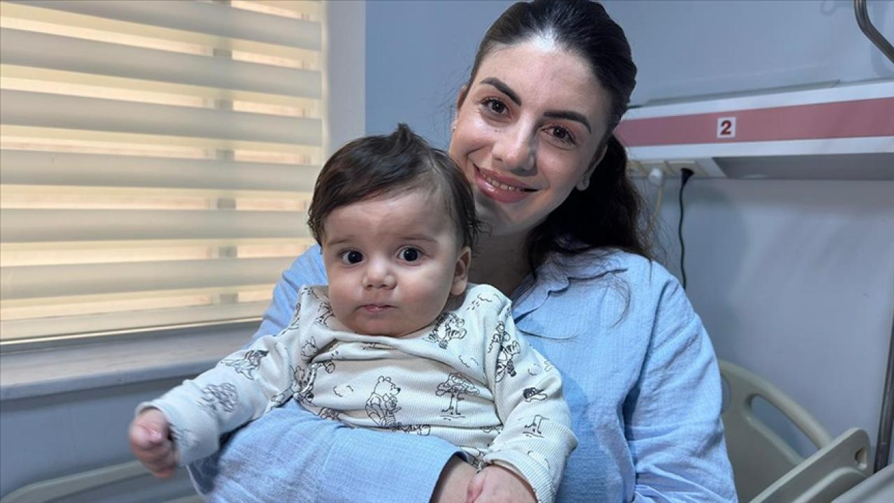 Mustafa Kayra bebek rahat nefese kavuştu