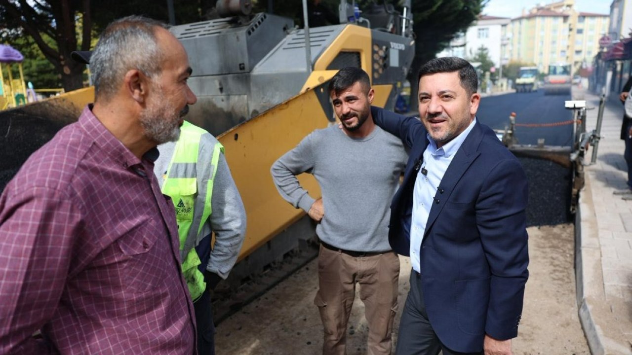 Nevşehir Belediye Başkanı Arı, kentteki çalışmaları inceledi