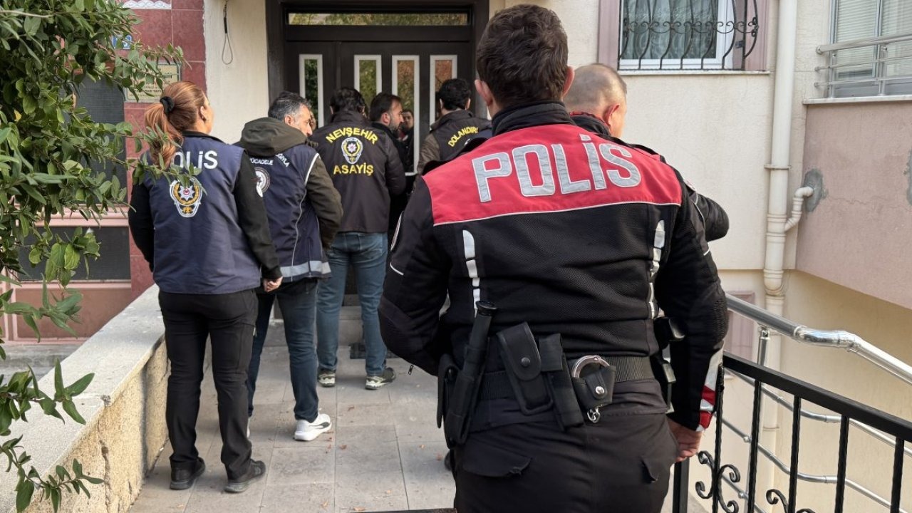 Nevşehir'de fuhuş operasyonunda 5 zanlı yakalandı