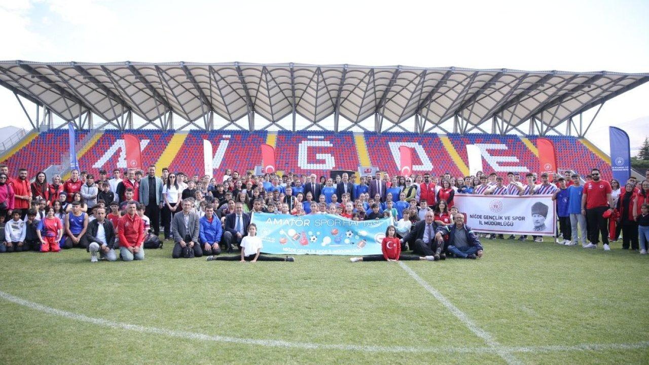 Niğde&#039;de &quot;Amatör Spor Haftası&quot; kutlandı
