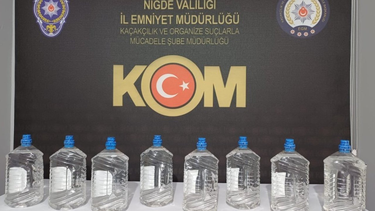 Niğde&#039;de kaçakçılık operasyonlarında yakalanan 5 şüpheliden 1&#039;i tutuklandı