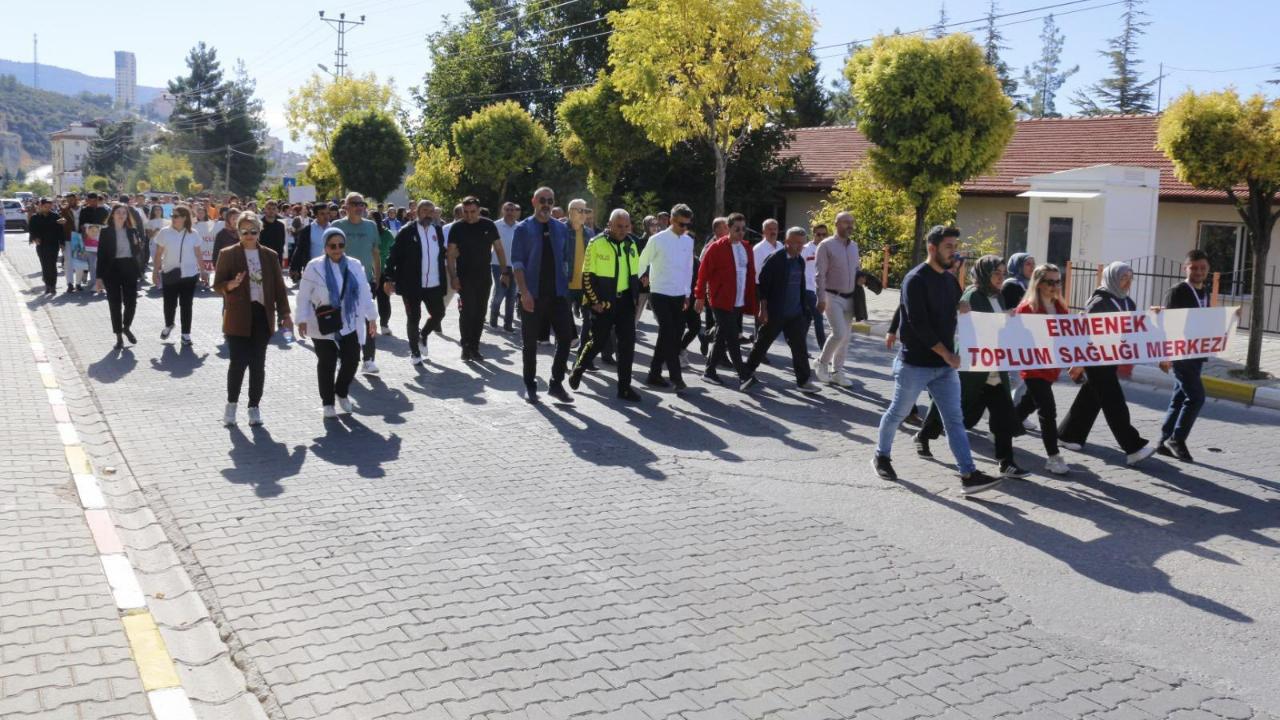 Sağlık için adım attılar