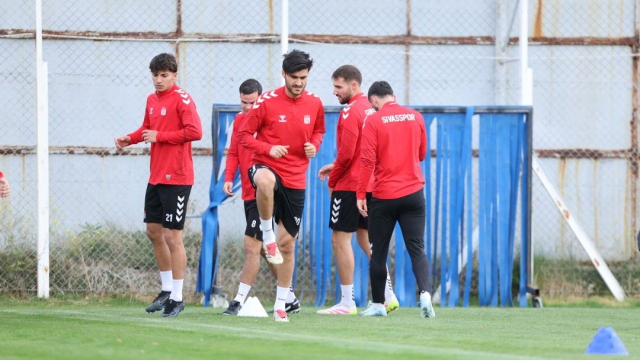 Sivasspor kupa maçına hazır