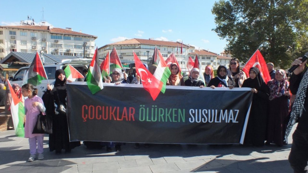 Sivas&#039;ta Filistin&#039;e destek etkinliği düzenlendi