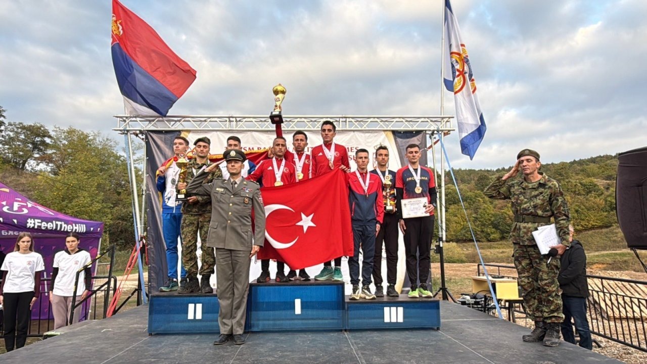 TSK&#039;nın Kır Koşusu Takımı, Balkan Dağ Koşusu Şampiyonu oldu