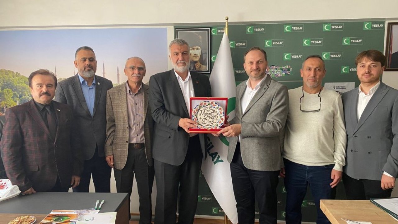 Yeşilay Genel Başkanı Dinç, Sivas&#039;ta incelemelerde bulundu