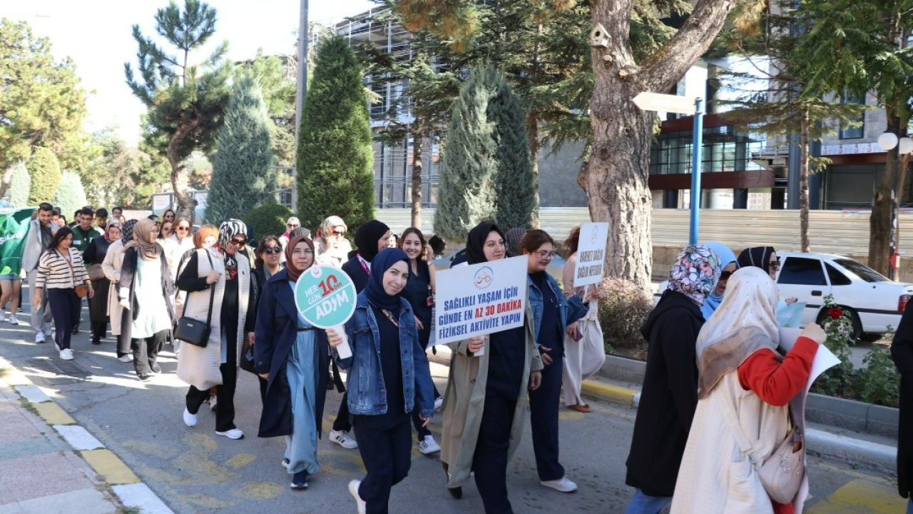 Yozgat&#039;ta &quot;Dünya Yürüyüş Günü&quot; etkinliği düzenlendi