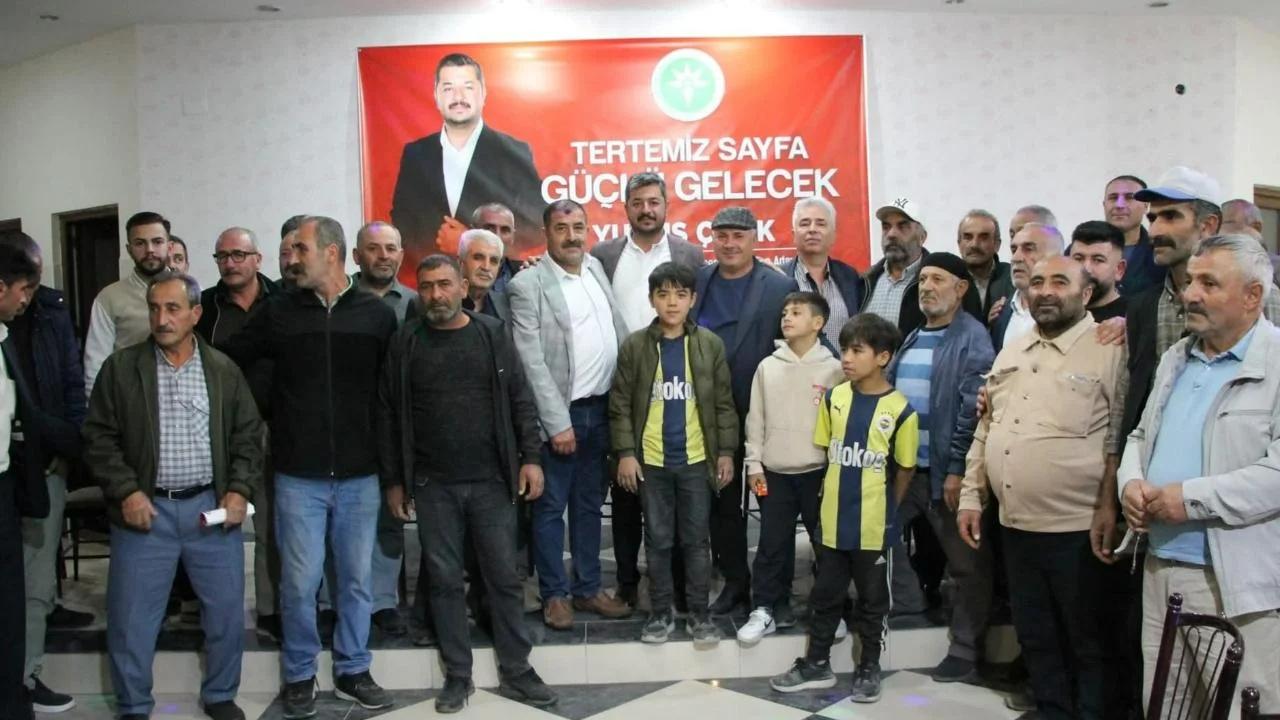 Yunus Çelik&#039;e sevgi seli