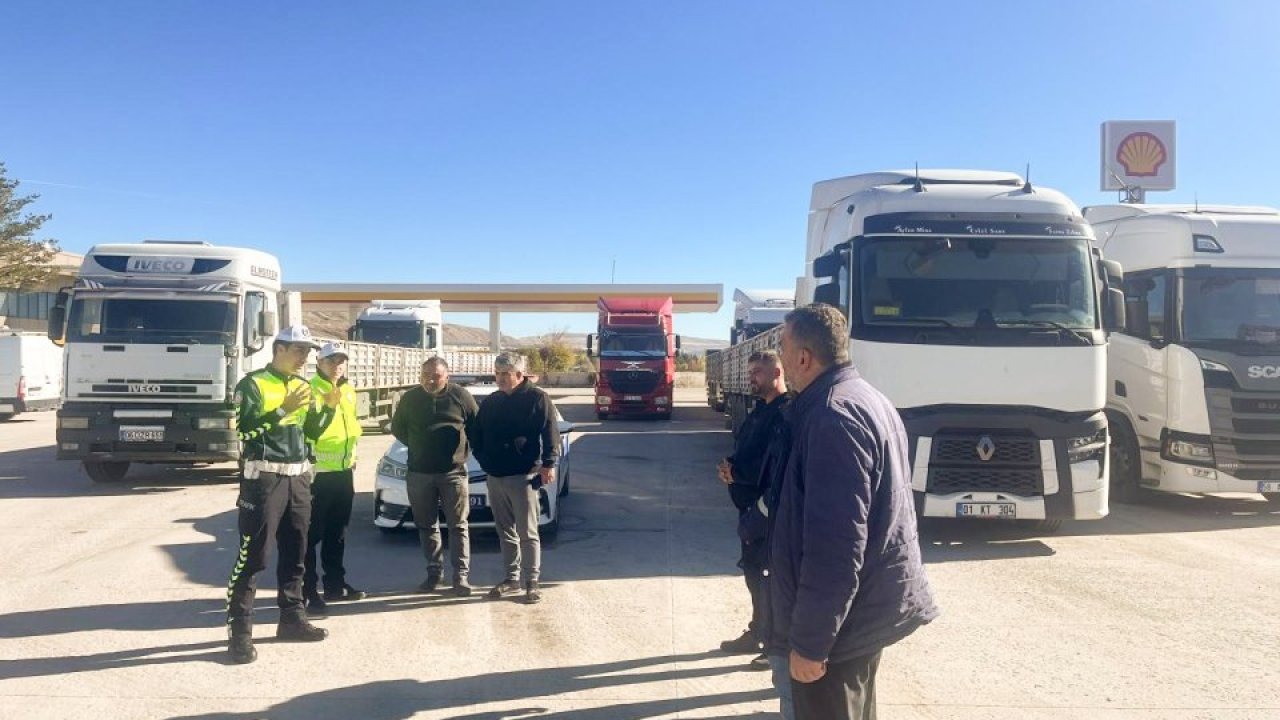 Zara'da sürücüler bilgilendirildi