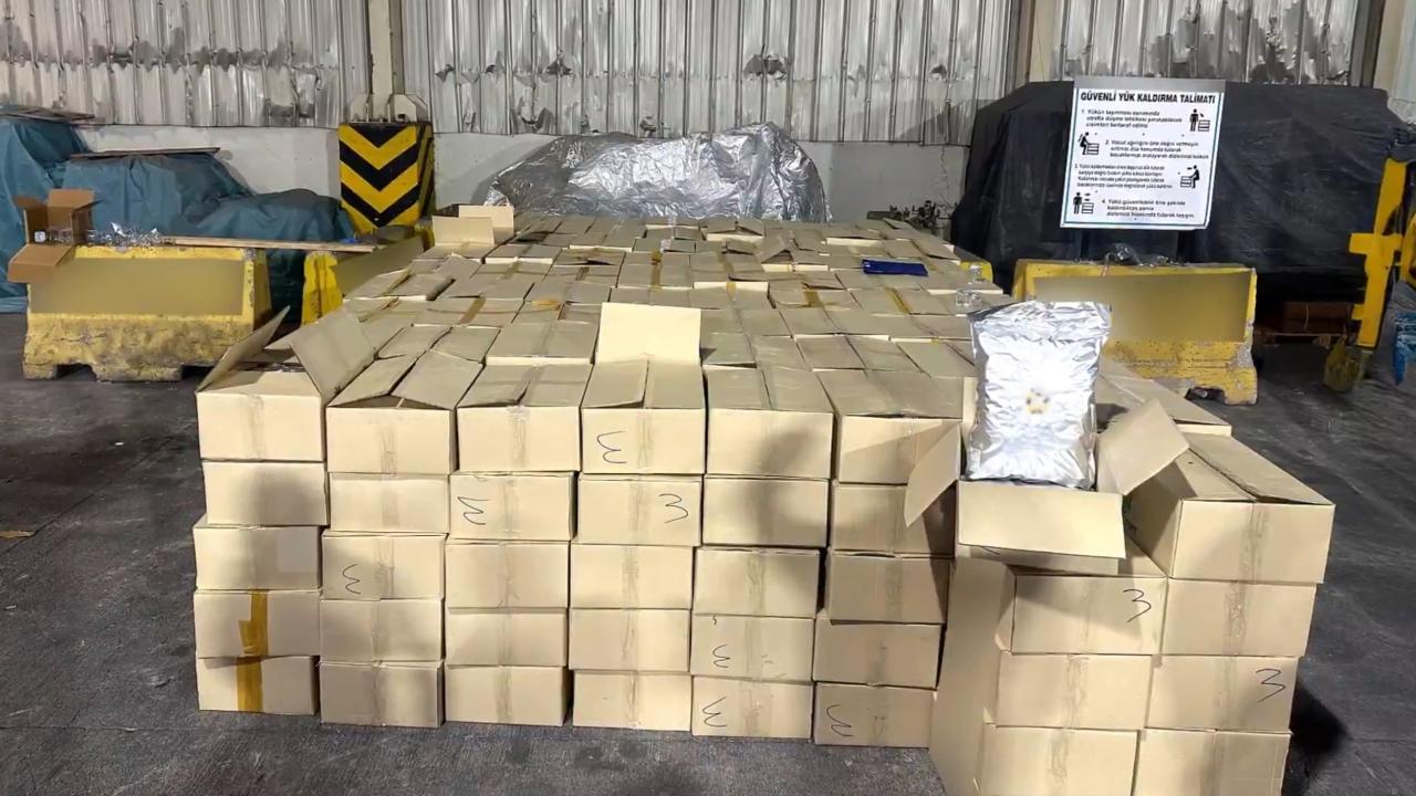 1,5 ton uyuşturucu ele geçirildi