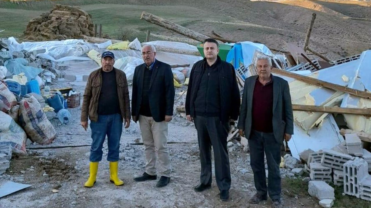 AK Parti Beypazarı İlçe Başkanı Halil Etili'den ziyaret