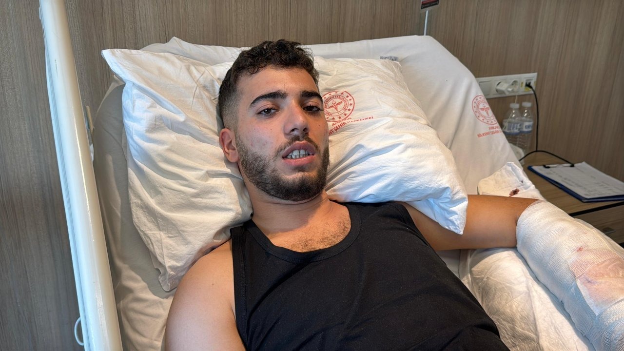 Ankara'da çalıştığı iş yerinde beslediği köpeğin saldırısına uğrayan genç yaralandı